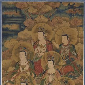 The Bodhisattvas of the Ten Stages in Attaining the Most Perfect Knowledge, 1454. Creator: Unknown