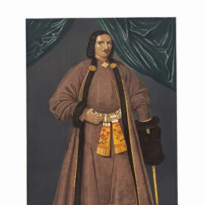Boyar Clothing of the XVII century. Afanasiy Kirillovich Naryshkin