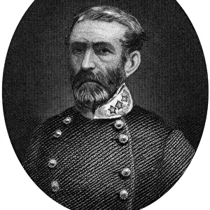 Braxton Bragg, Confederate general, 1862-1867. Artist: J Rogers