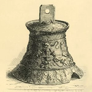 Bronze hand bell, c1530-c1570, (1881). Creator: W E Mackaness