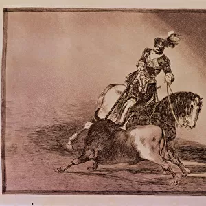 Bullfighting, series of etchings by Francisco de Goya