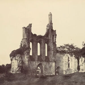 Byland Abbey, 1856. Creator: Alfred Capel-Cure