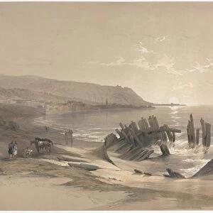 Caiaphas Looking Towards Mount Carmel, 1839. Creator: David Roberts (British, 1796-1864)