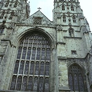 Canterbury Cathedral from the west, 6th century
