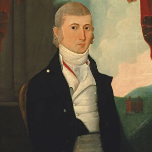 Captain Charles McKnight, 1800. Creator: Jacob Frymire