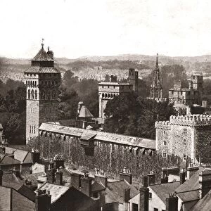 Cardiff Castle, Cardiff, Wales, 1894. Creator: Unknown