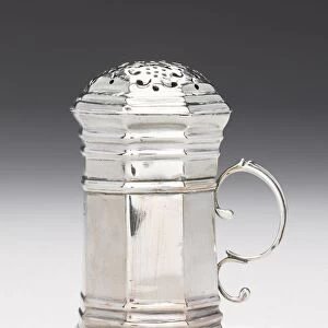 Caster with Lid, c. 1720. Creator: Andrew Tyler (American, 1692-1741)