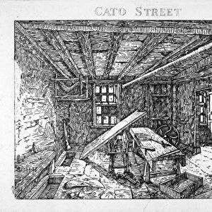 Cato Street conspiracy, 1820. Artist: William Henry Harriott