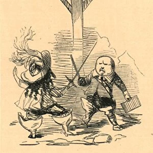 Cavalier and Roundhead, 1897. Creator: John Leech