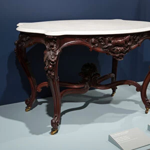 Center Table, 1847 / 57. Creator: Doe, Hazelton & Company