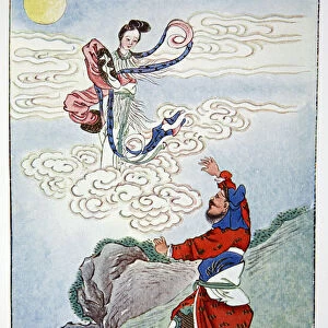 Chang e, Chinese Goddess of the Moon, 1922