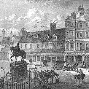 Charing Cross, 1750 (1897). Artists: Cassell & Co, Unknown