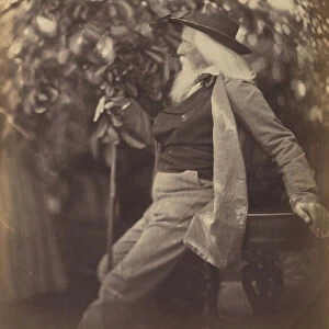 Charles Hay Cameron, Esq. in His Garden at Freshwater, 1865-67