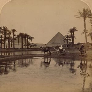 Cheops from the fertile Valley of the Nile, Egypt, 1896
