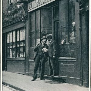 A Chinese shop, Limehouse, London, c1900 (1901)