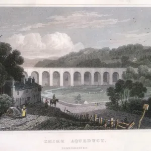Chirk Aqueduct Print, c1829 Chirk Aqueduct Print, c1829