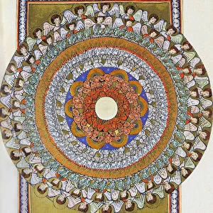 The Choir of Angels. Miniature from Liber Scivias by Hildegard of Bingen, c. 1175