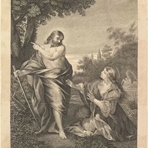 Christ Appearing to Mary in the Garden, before 1766. Creator: William Walker