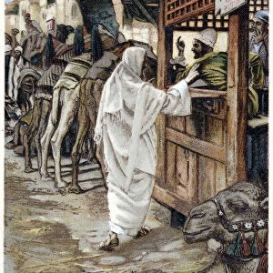 Christ calling Matthew, the tax collector, c1890. Artist: James Tissot