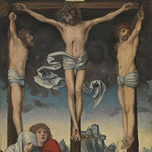 Christ on the Cross between the Two Thieves, ca 1515-1520