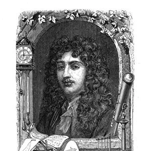 Christiaan Huygens (1629-1695), Dutch physicist, mathematician and astronomer, c1870