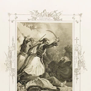 Christos Anagnostaras (From the Album of Greek Heroism), ca 1835. Artist: Hess, Peter von (1792?1871)
