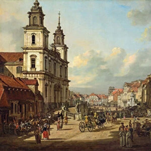 The Church of the Holy Cross in Warsaw, 1778