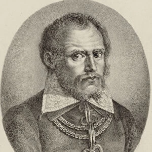 Cipriano de Rore (1515 / 16-1565), 1817. Creator: Winter, Heinrich Eduard von (1788-1825)