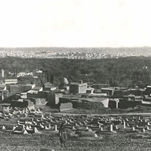 City panorama from Sulhieh, Damascus, Ottoman Syria, 1895. Creator: W &s Ltd