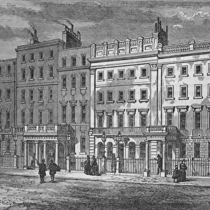 Claridges Hotel, Mayfair, Westminster, London, c1877 (1878)