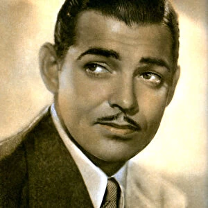 Clark Gable, American actor, 1934-1935