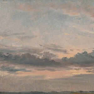 A Cloud Study, Sunset, ca. 1821. Creator: John Constable