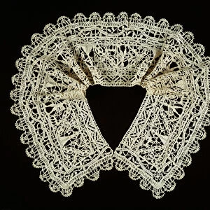 Collar (Made from Border), Italy, 1575 / 1625. Creator: Unknown