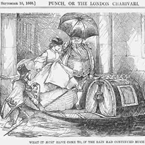 What it Must have come to, if the Rain had continued much Longer!, 1860