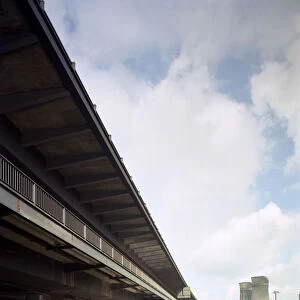 Completed M1 Tinsley Viaduct, 1968. Artist: Michael Walters