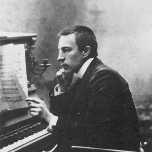 Composer Sergei Rachmaninov (1873-1943), 1900s