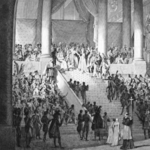 Consecration of Napoleon and Coronation of Josephine by Pope Pius VII, 2nd December 1804