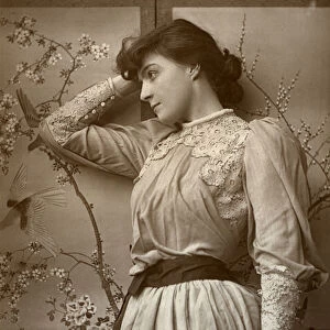 Cora Urquhart Brown-Potter, American actress, 1887. Artist: Ernest Barraud