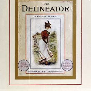 Cover of The Delineator, July 1900