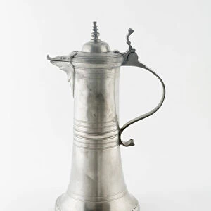 Covered Flagon with Spout, Zürich, 1750 / 1800. Creator: Andreas Wirz
