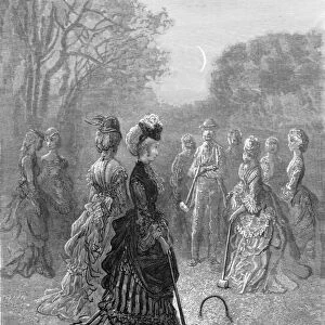 Croquet, 1872. Creator: Gustave Doré