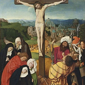 The Crucifixion. Artist: David, Gerard (ca. 1460-1523)