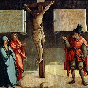 Crucifixion with Donors, 16th century