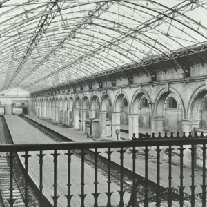 Crystal Palace Station, Crystal Palace Parade, Bromley, London, 1955