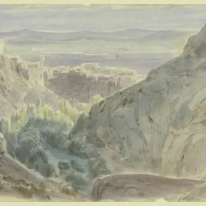 Cuenca, 1850. Créateur : Karl Peter Burnitz Cuenca, 1850. Créateur : Karl Peter Burnitz