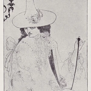 D Albert, 1897. Creator: Aubrey Beardsley
