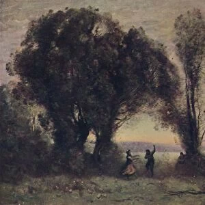Danse Des Bergers De Sorrente, (Dance of the Shepherds of Sorrento), 19th century, (1910). Artist: Jean-Baptiste-Camille Corot