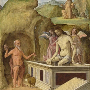 The Dead Christ, c. 1490. Artist: De Roberti, Ercole (c. 1450-1496)