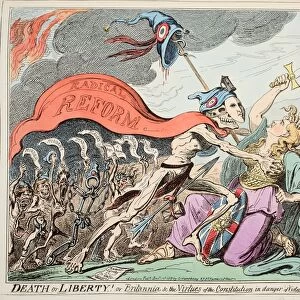 Death or Liberty! Or Britannia & the Virtues of the Constitution in danger of