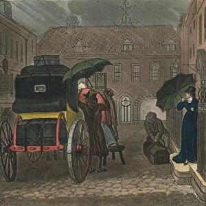 The Departure, 1813. Creators: Joseph Constantine Stadler, Thomas Rowlandson